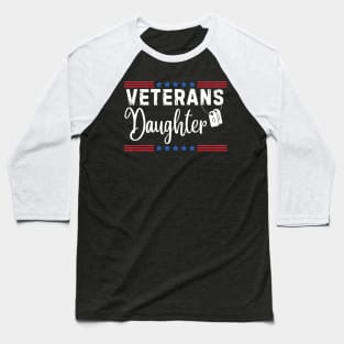 Veteran Daughter Baseball T-Shirt